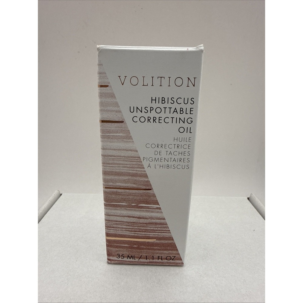 Volition Hibiscus Unspottable Correcting Oil FULL SIZE 1.1 oz NIB RV $48